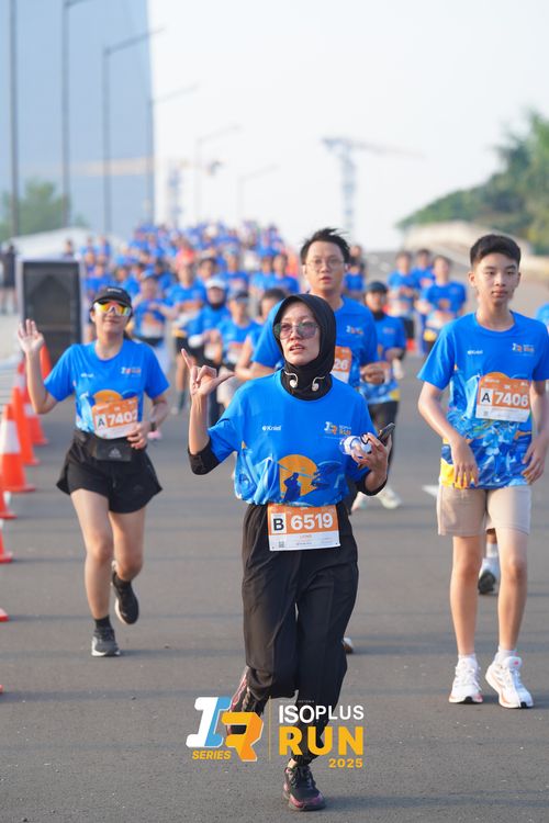 Race photo from ISOPLUS RUN 2025 - JAKARTA