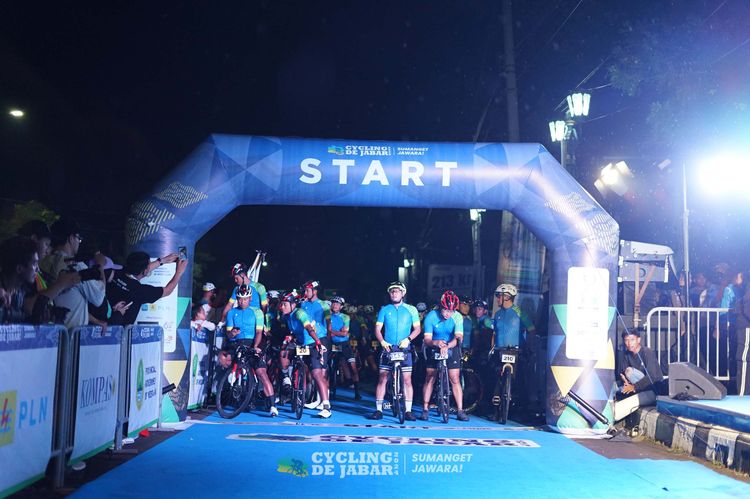 Race photo from Cycling de Jabar 2024