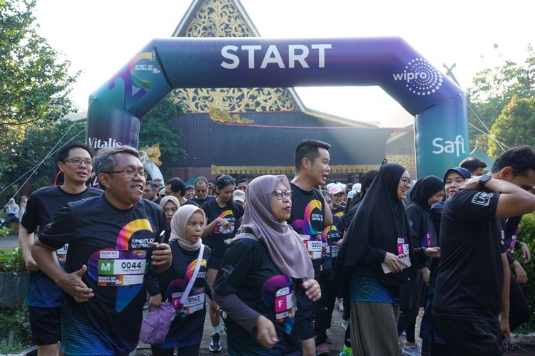 Race photo from WIPRO RUN 2025 - Vitalis Unza 20th Anniversary