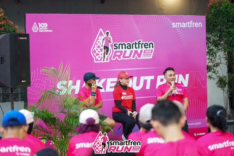 Race photo from Shakeout Run - Smartfren Run