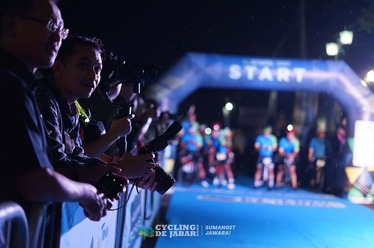 Race photo from Cycling de Jabar 2024