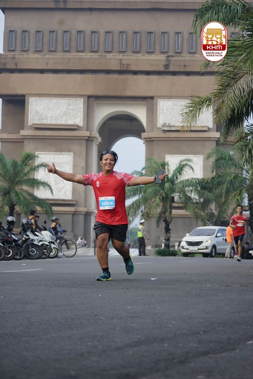 Race photo from Kediri Half Marathon 2025