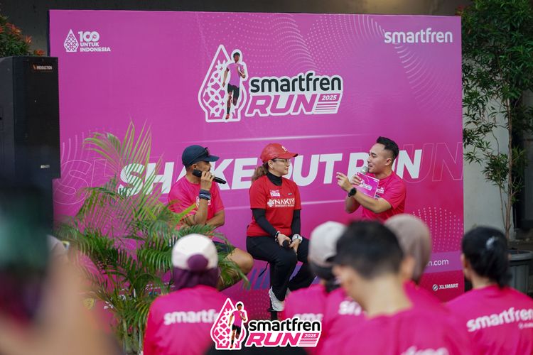 Race photo from Shakeout Run - Smartfren Run