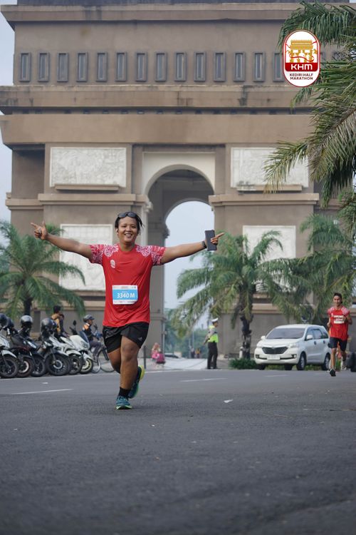 Race photo from Kediri Half Marathon 2025