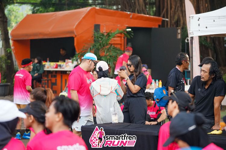 Race photo from Shakeout Run - Smartfren Run