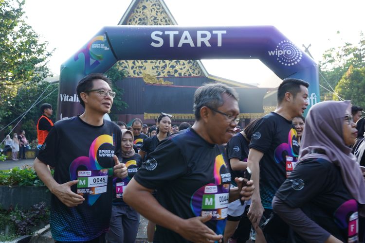 Race photo from WIPRO RUN 2025 - Vitalis Unza 20th Anniversary
