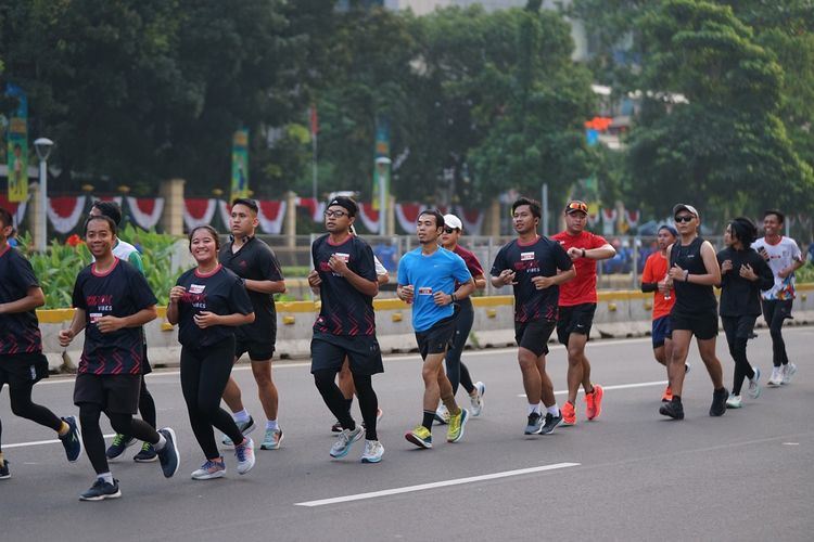 Race photo from One Run 10K Vibes 2024