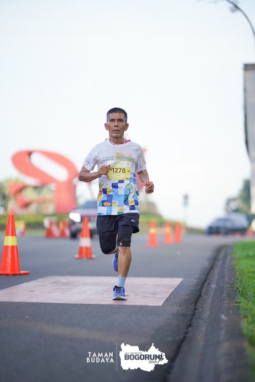 Race photo from Taman Budaya x BOGORUN 2025