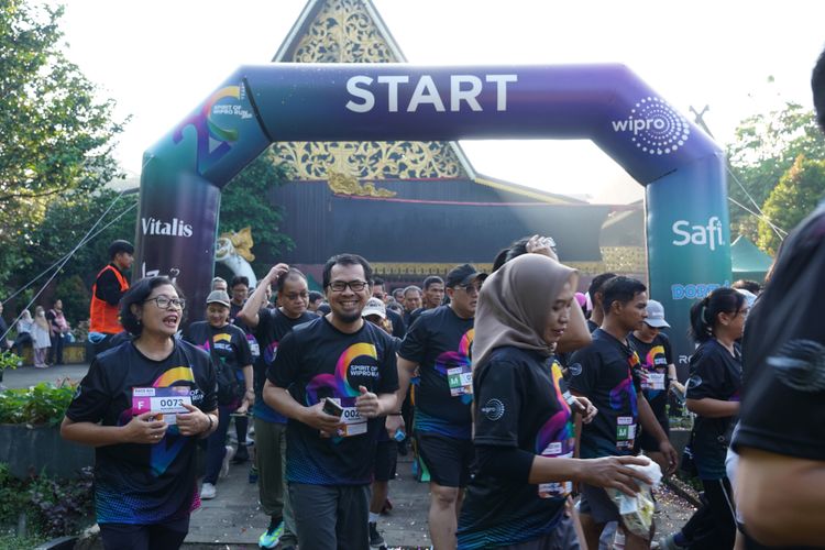Race photo from WIPRO RUN 2025 - Vitalis Unza 20th Anniversary