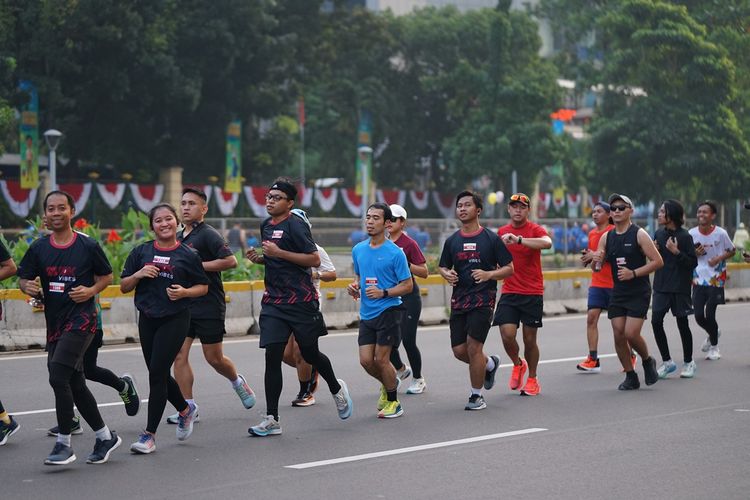 Race photo from One Run 10K Vibes 2024