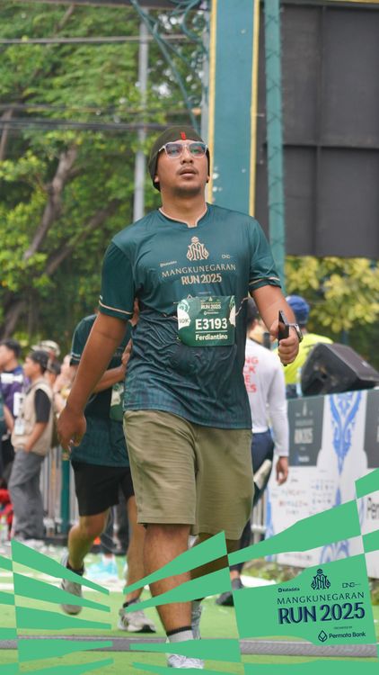 Race photo from Mangkunegaran Run 2025