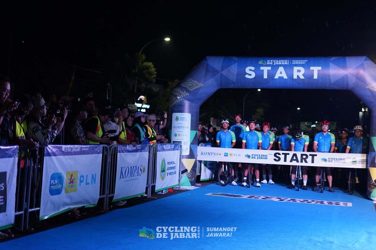 Race photo from Cycling de Jabar 2024