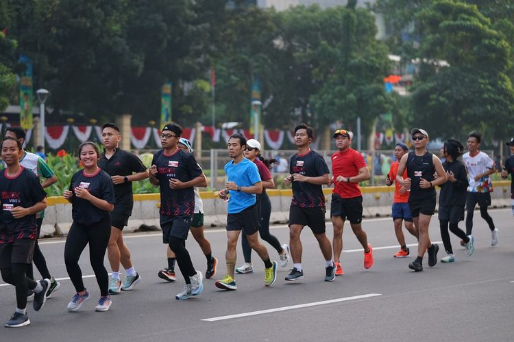 Race photo from One Run 10K Vibes 2024