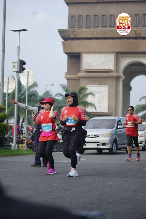 Race photo from Kediri Half Marathon 2025