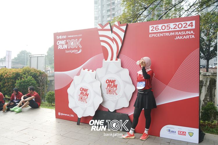 Race photo from ONE RUN 10 K