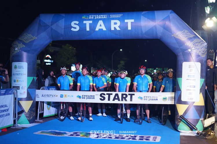 Race photo from Cycling de Jabar 2024