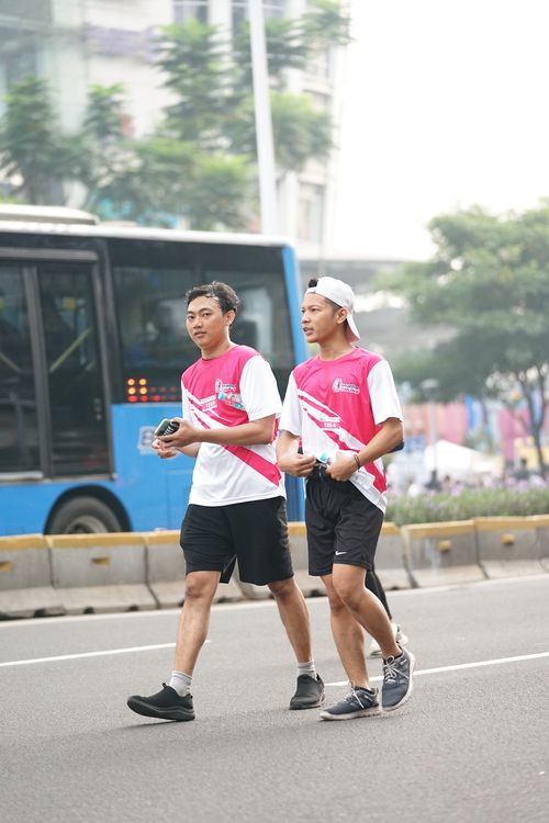 Race photo from Smartfren Run 2024 Vibes