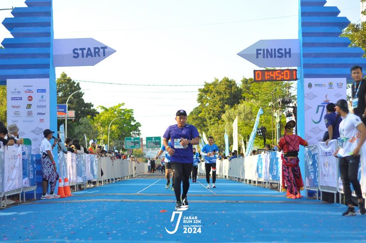 Race photo from Jabar Run 10K 2024