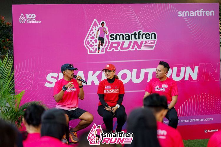 Race photo from Shakeout Run - Smartfren Run