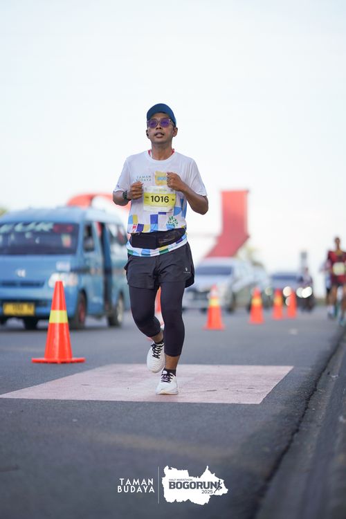 Race photo from Taman Budaya x BOGORUN 2025