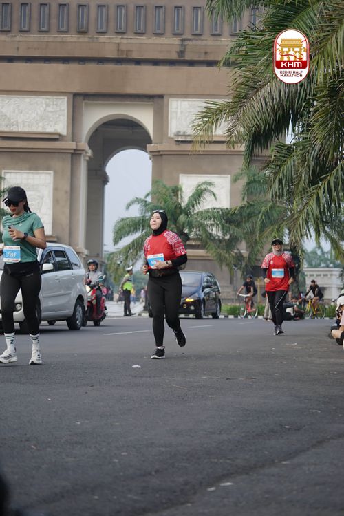 Race photo from Kediri Half Marathon 2025