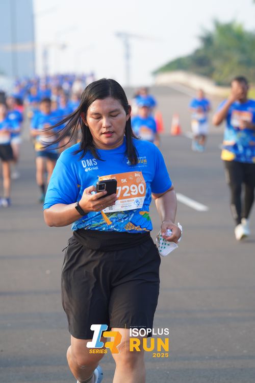 Race photo from ISOPLUS RUN 2025 - JAKARTA