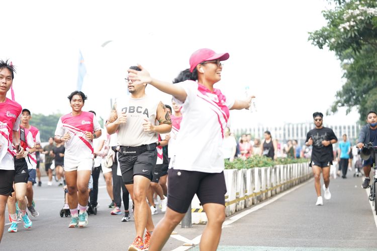 Race photo from Smartfren Run 2024 Vibes