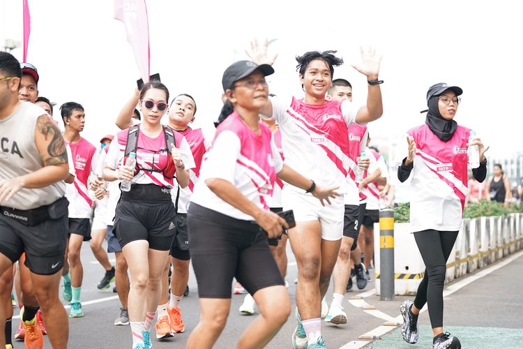 Race photo from Smartfren Run 2024 Vibes