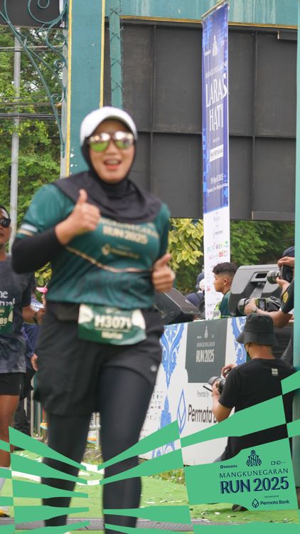 Race photo from Mangkunegaran Run 2025