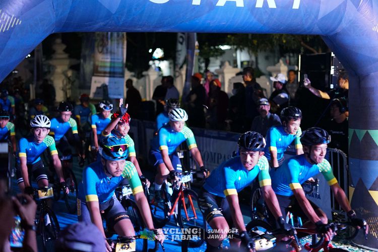 Race photo from Cycling de Jabar 2024