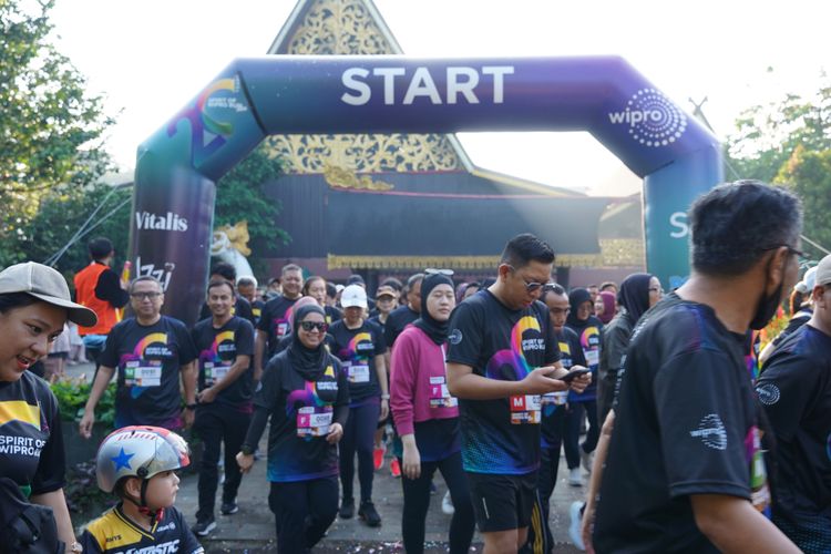 Race photo from WIPRO RUN 2025 - Vitalis Unza 20th Anniversary