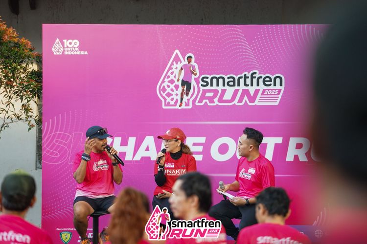 Race photo from Shakeout Run - Smartfren Run
