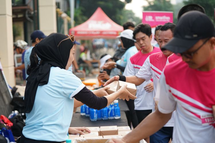 Race photo from Smartfren Run 2024 Vibes