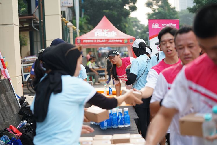 Race photo from Smartfren Run 2024 Vibes