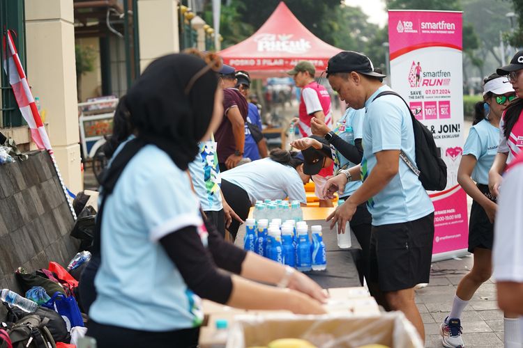 Race photo from Smartfren Run 2024 Vibes