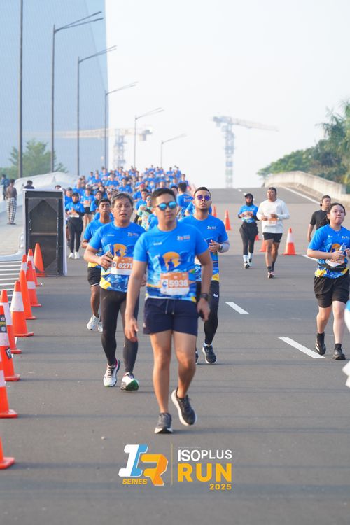 Race photo from ISOPLUS RUN 2025 - JAKARTA