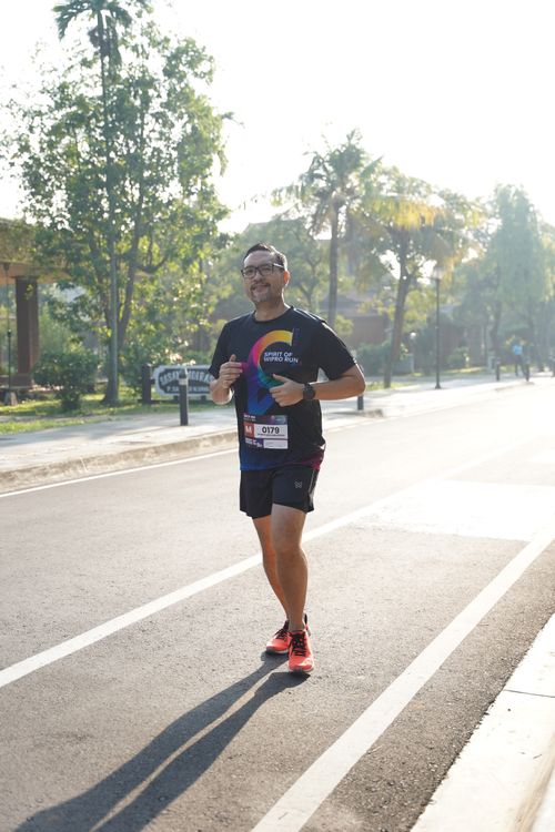 Race photo from WIPRO RUN 2025 - Vitalis Unza 20th Anniversary