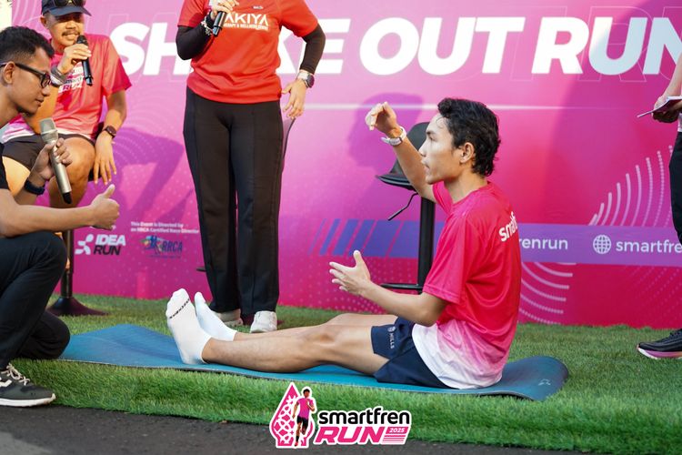 Race photo from Shakeout Run - Smartfren Run