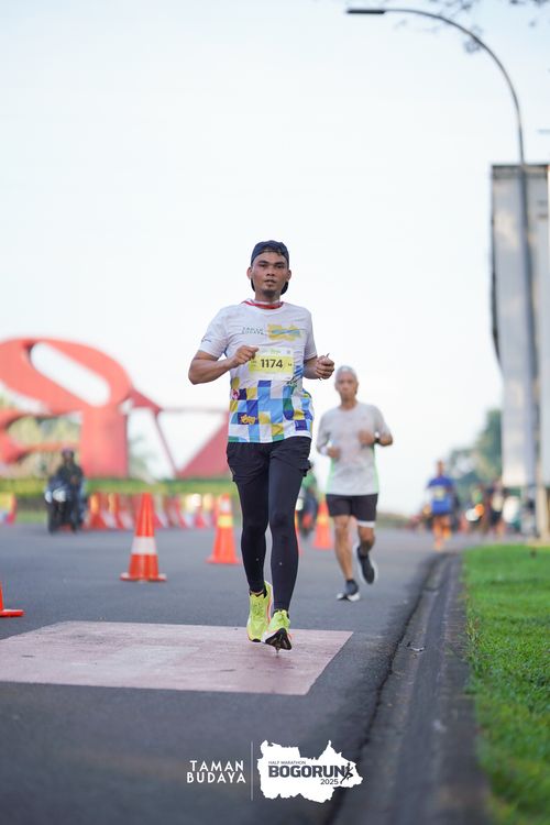 Race photo from Taman Budaya x BOGORUN 2025
