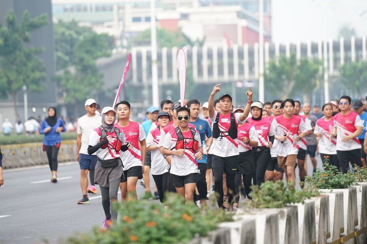 Race photo from Smartfren Run 2024 Vibes