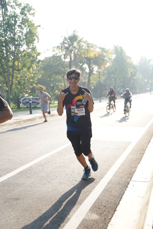 Race photo from WIPRO RUN 2025 - Vitalis Unza 20th Anniversary