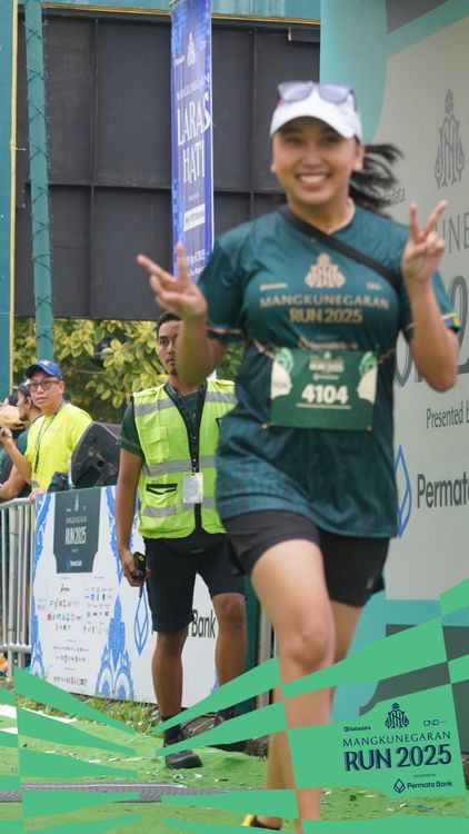 Race photo from Mangkunegaran Run 2025