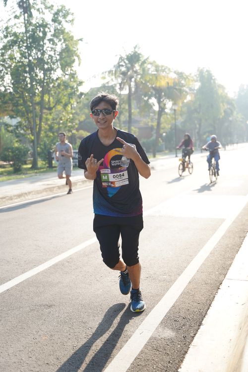 Race photo from WIPRO RUN 2025 - Vitalis Unza 20th Anniversary