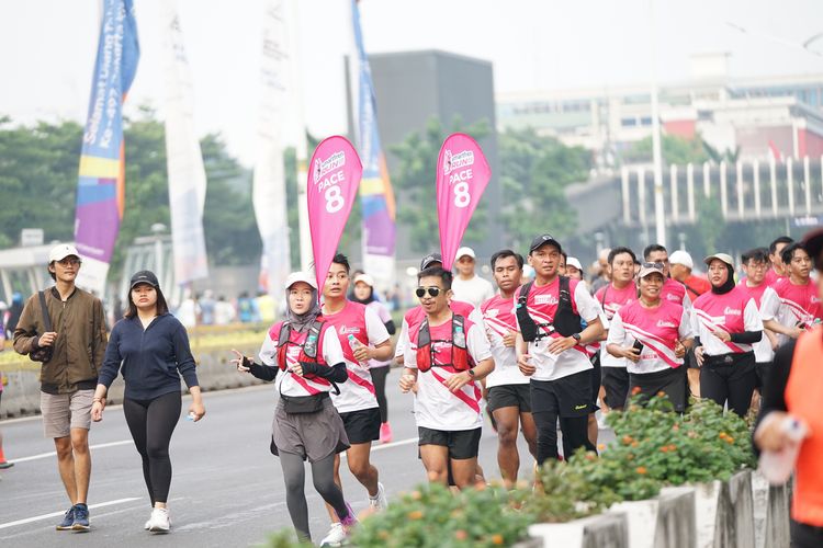 Race photo from Smartfren Run 2024 Vibes