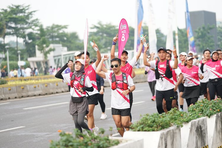 Race photo from Smartfren Run 2024 Vibes