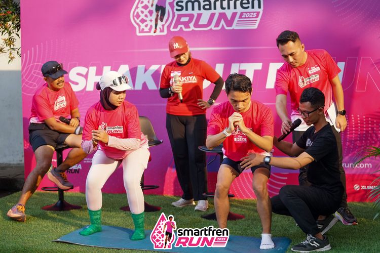 Race photo from Shakeout Run - Smartfren Run