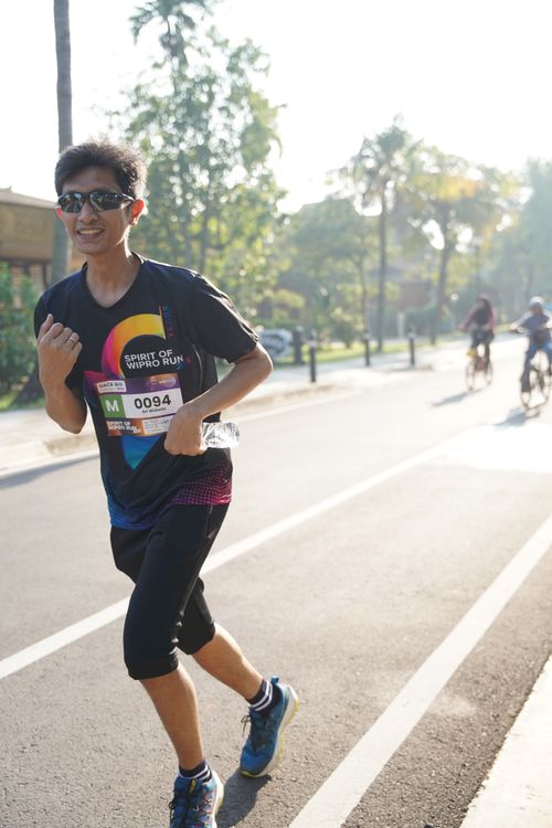 Race photo from WIPRO RUN 2025 - Vitalis Unza 20th Anniversary