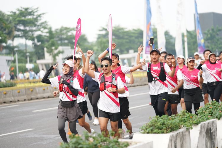 Race photo from Smartfren Run 2024 Vibes