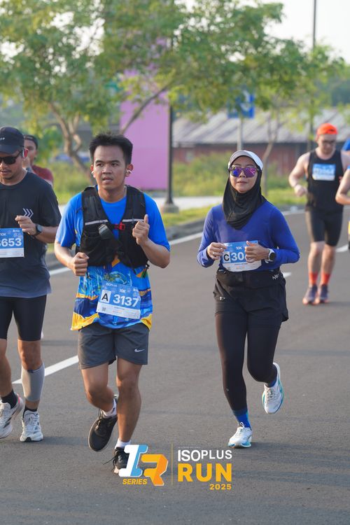Race photo from ISOPLUS RUN 2025 - JAKARTA