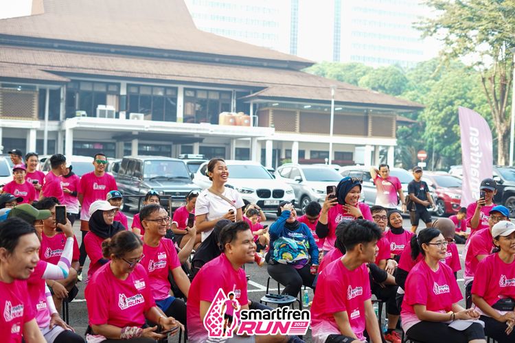 Race photo from Shakeout Run - Smartfren Run